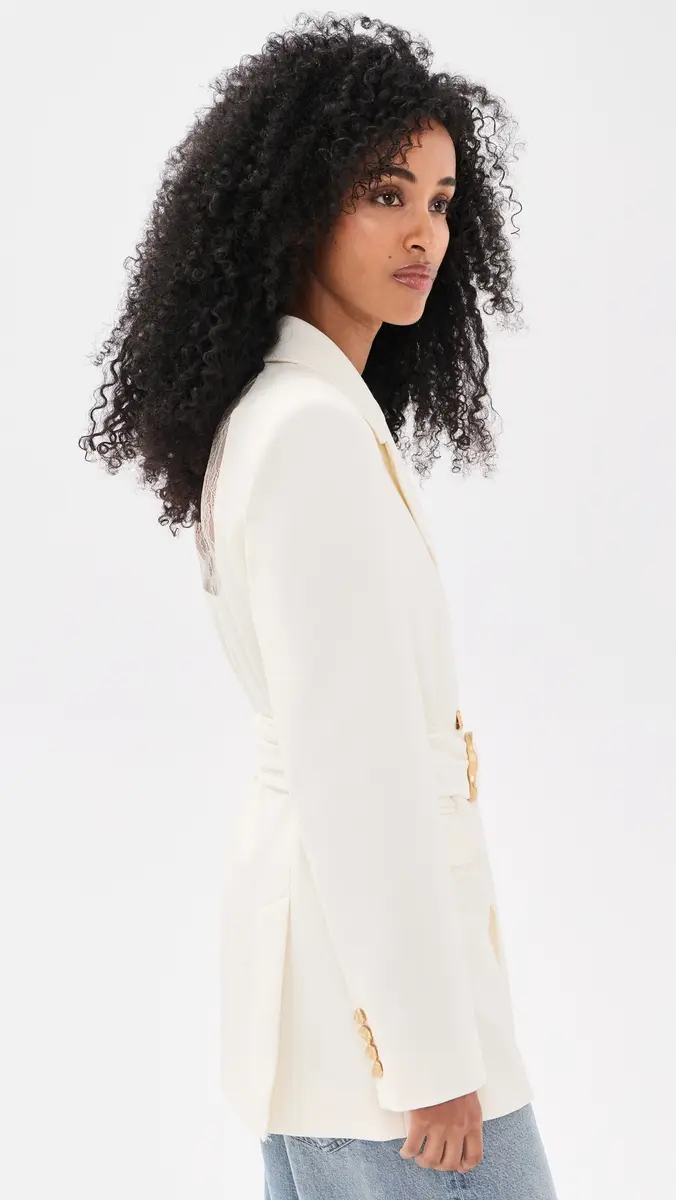Aje Simone Lace Back Blazer | Thumbnail 4 Aje Simone Lace Back Blazer | Thumbnail 4
