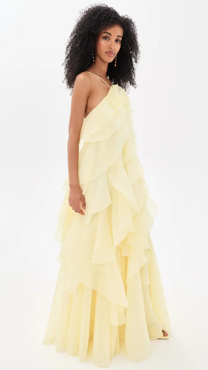 Aje Pandorea Layered Maxi Dress | Thumbnail 4 Aje Pandorea Layered Maxi Dress | Thumbnail 4