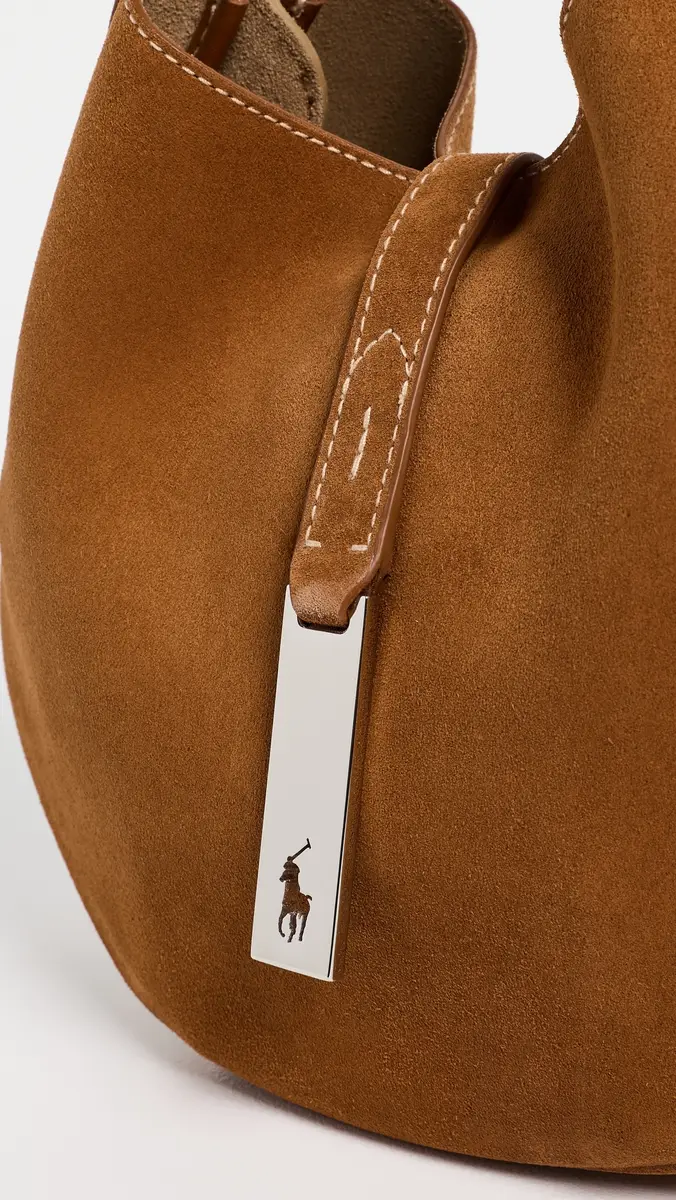 Polo Ralph Lauren Suede Polo ID Small Shoulder Bag | Thumbnail 5 Polo Ralph Lauren Suede Polo ID Small Shoulder Bag | Thumbnail 5