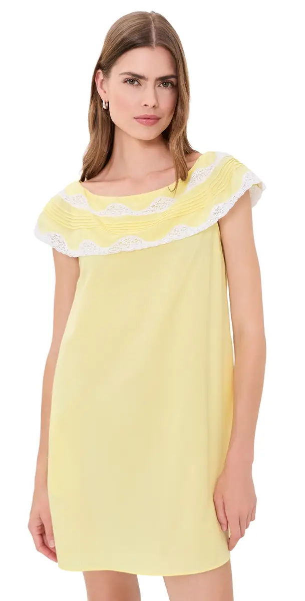 Posse Tabitha Off Shoulder Mini Dress Passion Fruit L | Image 1 Posse Tabitha Off Shoulder Mini Dress Passion Fruit L | Image 1