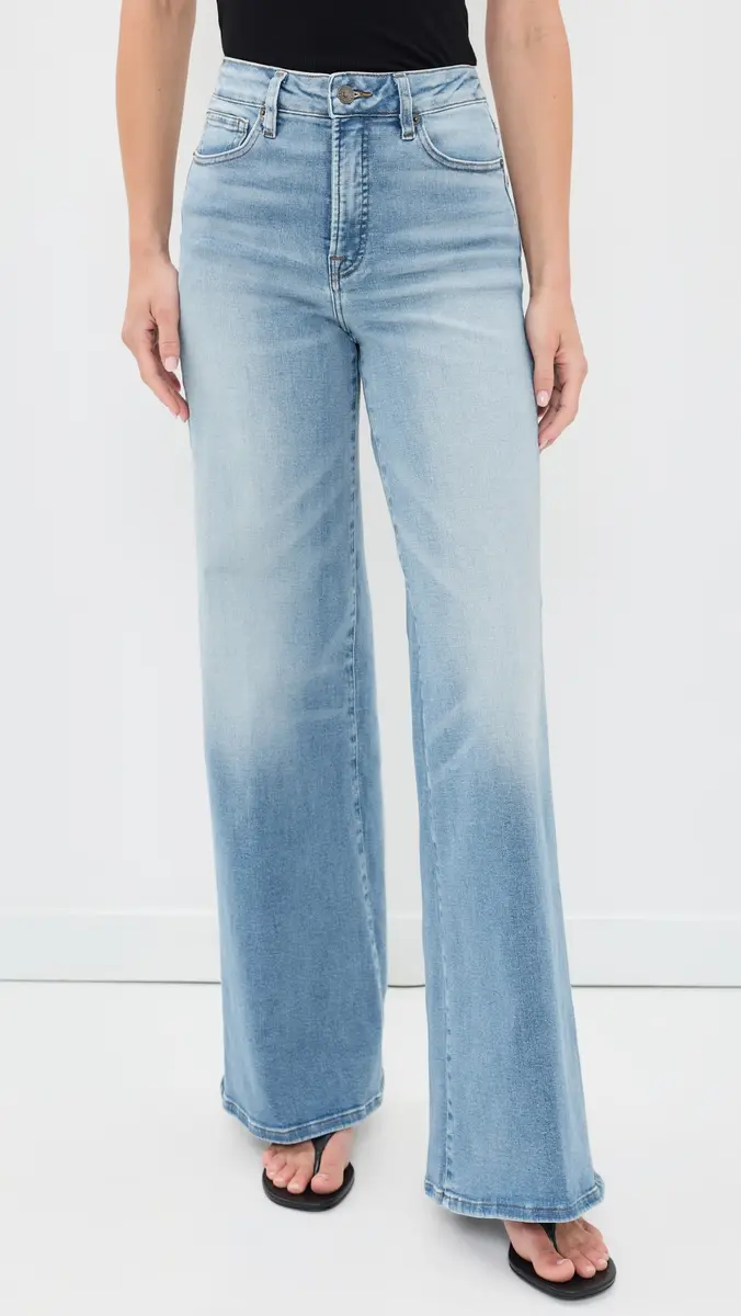 GOOD AMERICAN Good Waist Palazzo Jeans | Thumbnail 2 GOOD AMERICAN Good Waist Palazzo Jeans | Thumbnail 2