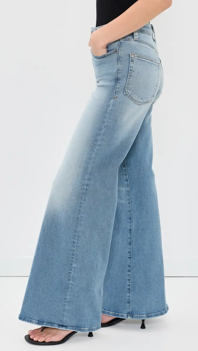 GOOD AMERICAN Good Waist Palazzo Jeans | Thumbnail 5 GOOD AMERICAN Good Waist Palazzo Jeans | Thumbnail 5