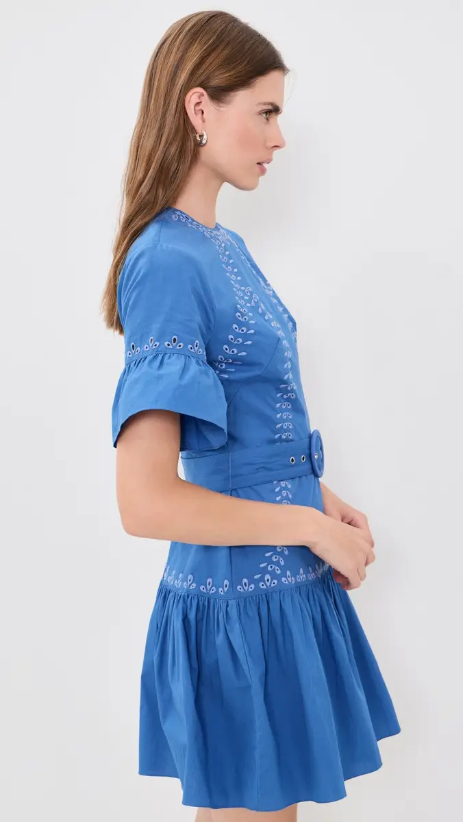Shoshanna Tessa Mini Dress | Thumbnail 4 Shoshanna Tessa Mini Dress | Thumbnail 4