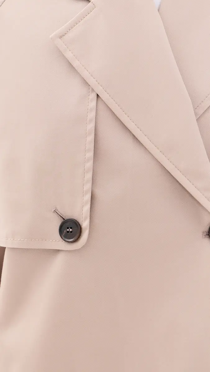 Anine Bing Rickie Cropped Trench Coat | Thumbnail 6 Anine Bing Rickie Cropped Trench Coat | Thumbnail 6