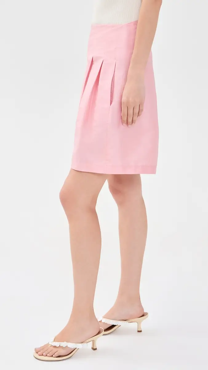 CHAN LUU Techno Taffeta Long Shorts | Thumbnail 4