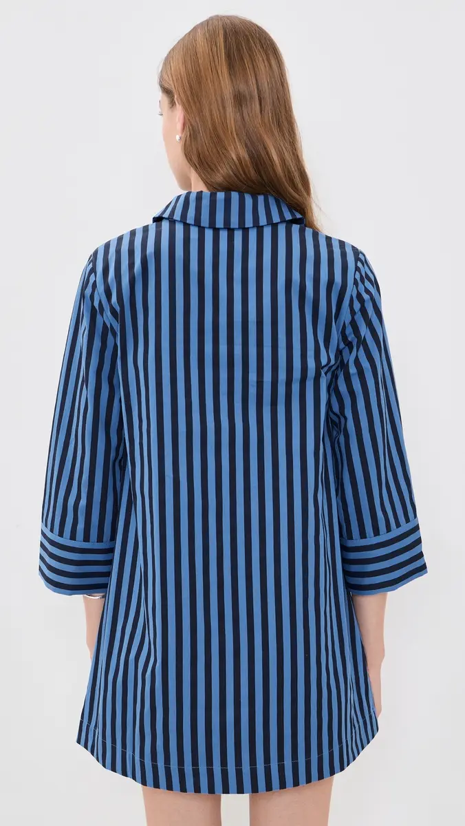 English Factory A-Line Kaftan Collar Mini Dress | Thumbnail 3 English Factory A-Line Kaftan Collar Mini Dress | Thumbnail 3