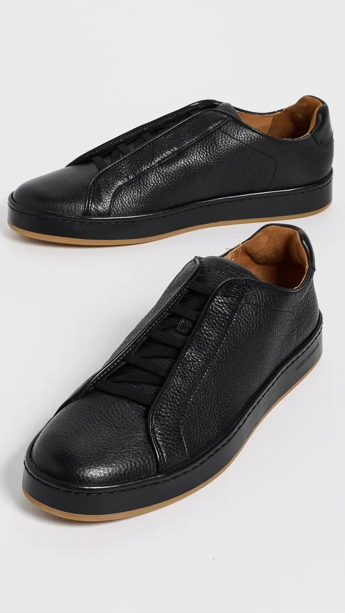 Allen Edmonds Banks Court Slip-On Stretch Lace Sneakers | Thumbnail 3 Allen Edmonds Banks Court Slip-On Stretch Lace Sneakers | Thumbnail 3