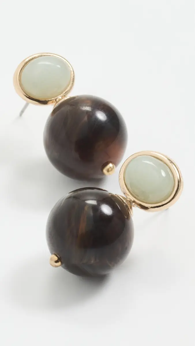 Shashi Alice Gemstone Earrings | Thumbnail 4