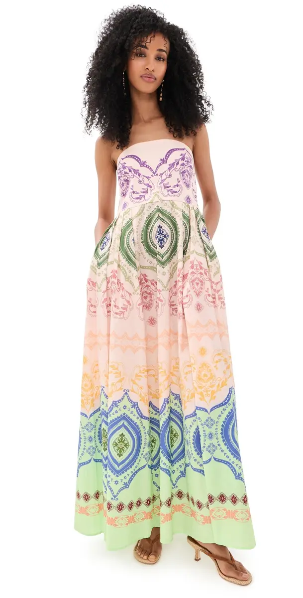 MISA Maddie Dress Rainbow Ceramic | Image 1 MISA Maddie Dress Rainbow Ceramic | Image 1