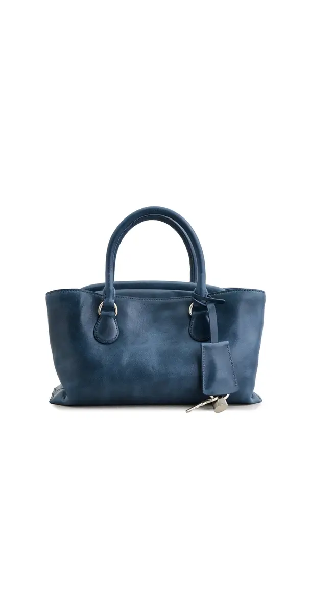 OSOI Shell Brot Mini Tote Bag Aged Blue One Size | Image 1 OSOI Shell Brot Mini Tote Bag Aged Blue One Size | Image 1