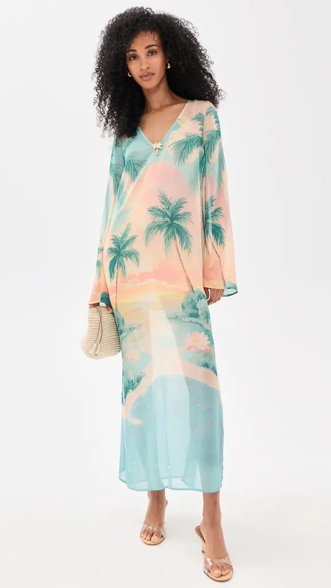 Show Me Your Mumu Staycation Coverup Maxi Dress | Thumbnail 5 Show Me Your Mumu Staycation Coverup Maxi Dress | Thumbnail 5
