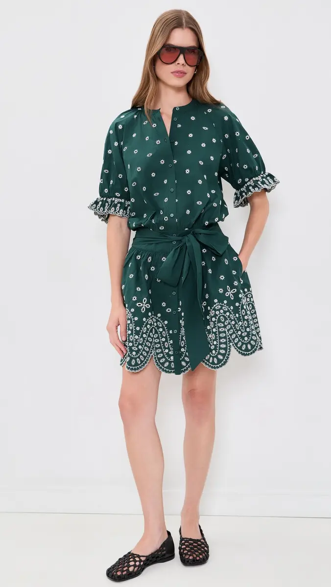 Essentiel Antwerp Kaylani Scallop Dress | Thumbnail 5 Essentiel Antwerp Kaylani Scallop Dress | Thumbnail 5