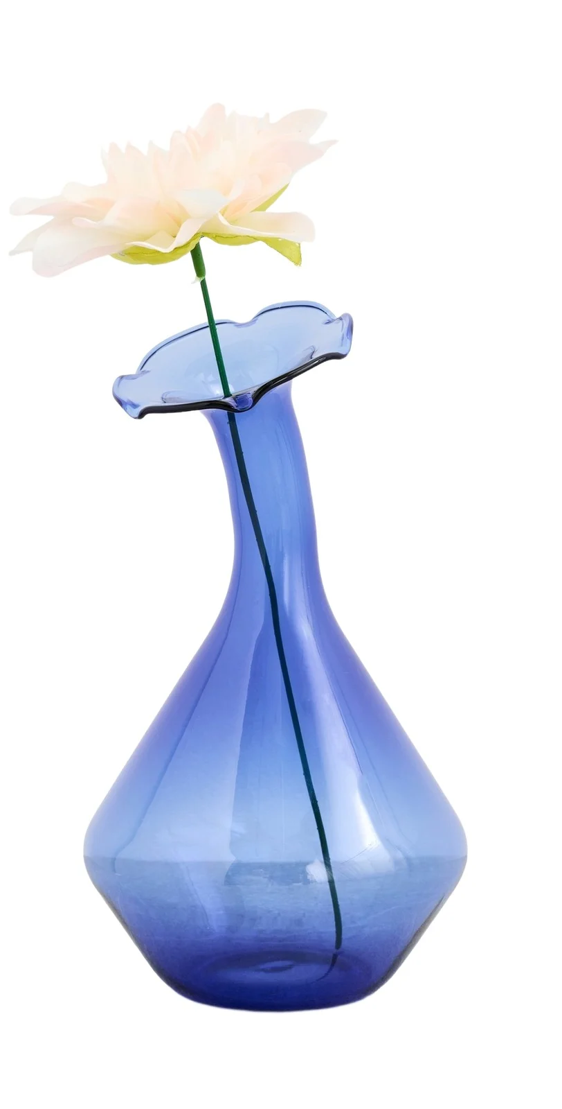 Tizo Design Glass Angled Neck Large Vase