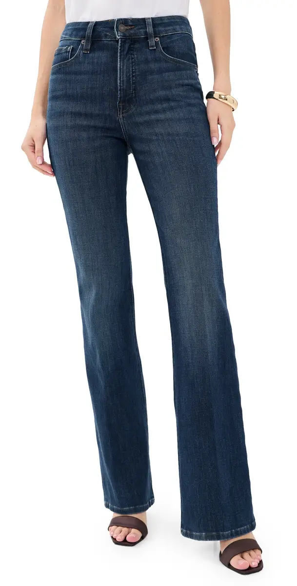 Good American Good Classic Bootcut Jeans indigo977 | Image 1 Good American Good Classic Bootcut Jeans indigo977 | Image 1