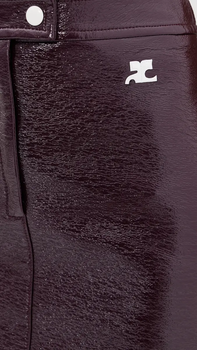 Courrèges Vinyl Reedition Mini Skirt | Thumbnail 6 Courrèges Vinyl Reedition Mini Skirt | Thumbnail 6