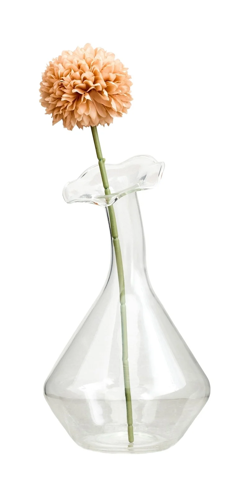Tizo Design Glass Angled Neck Large Vase