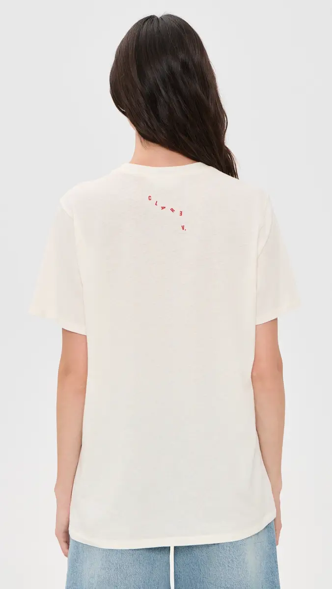 Clare V. Clare V. Moules Frites Original Tee | Thumbnail 3 Clare V. Clare V. Moules Frites Original Tee | Thumbnail 3