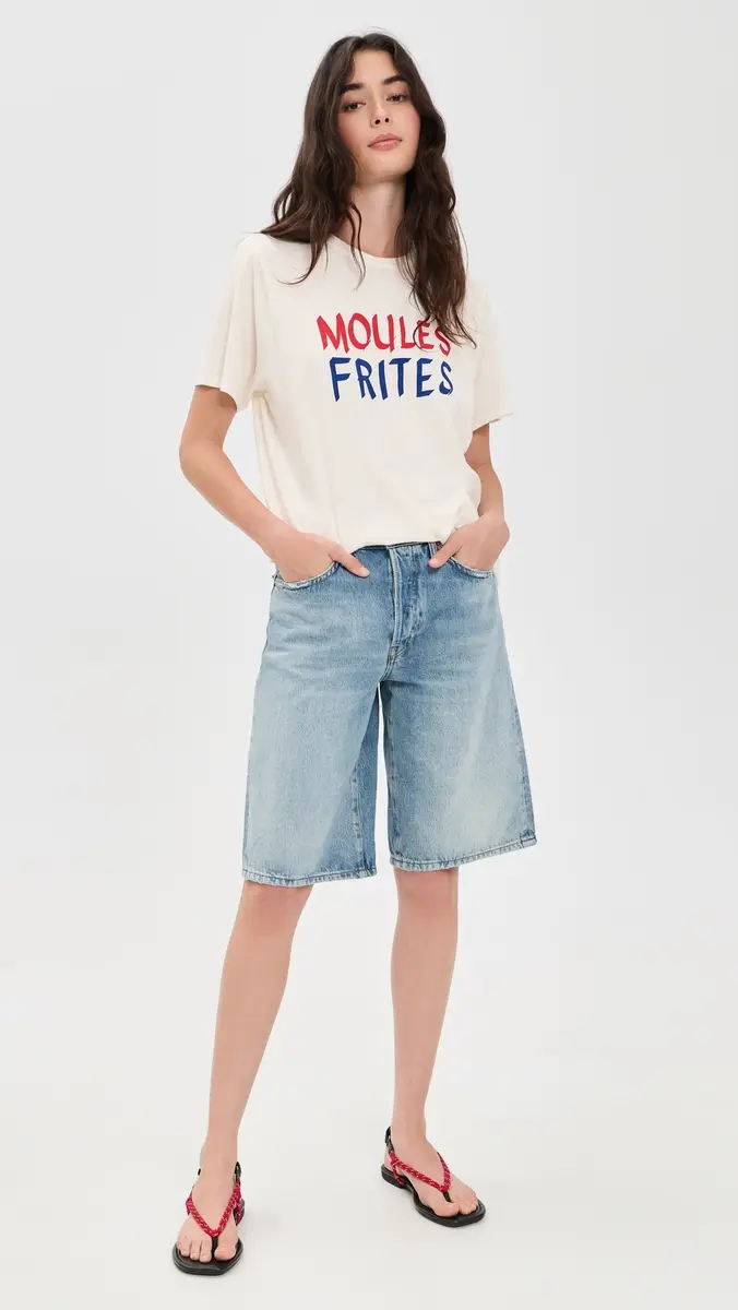 Clare V. Clare V. Moules Frites Original Tee | Thumbnail 5 Clare V. Clare V. Moules Frites Original Tee | Thumbnail 5