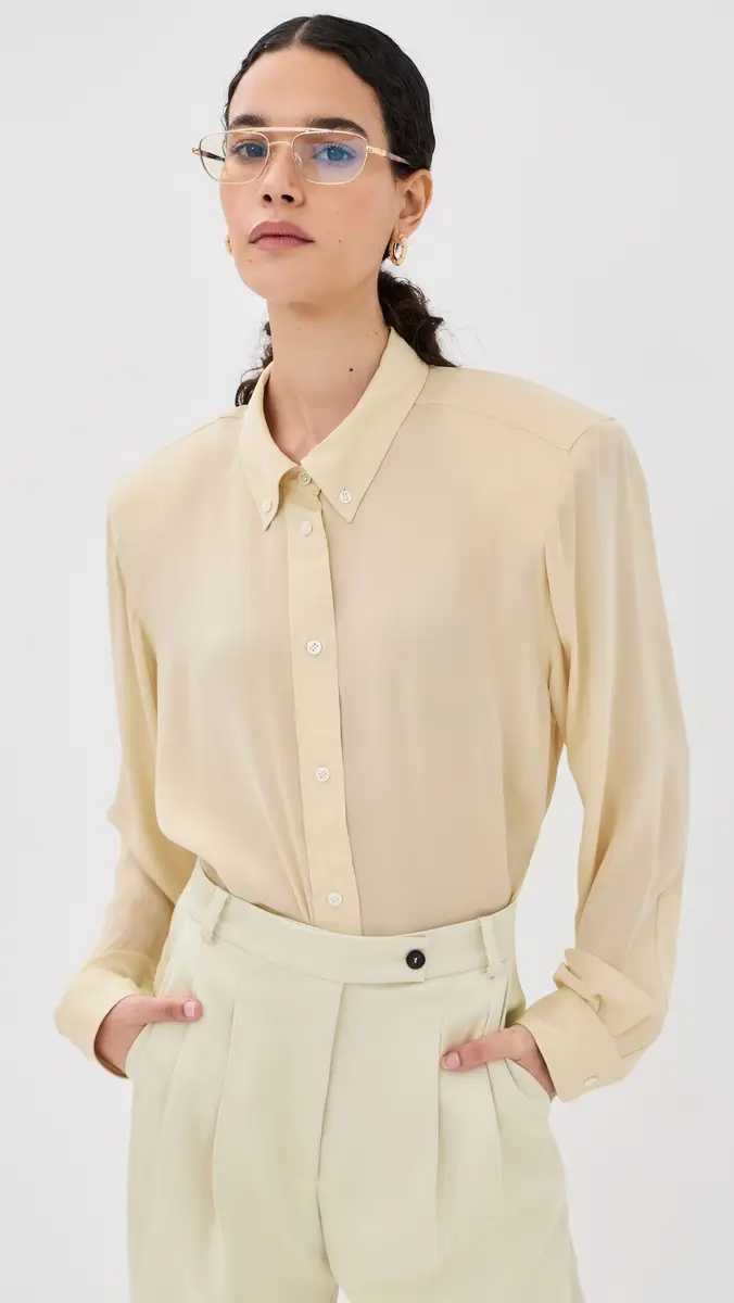 FRENKEN Ralf Silk Classic Oversized 1980's Men's Shirt | Thumbnail 2