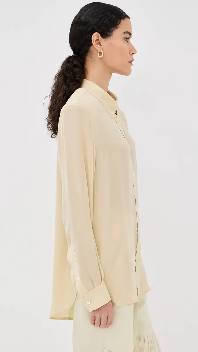 FRENKEN Ralf Silk Classic Oversized 1980's Men's Shirt | Thumbnail 4