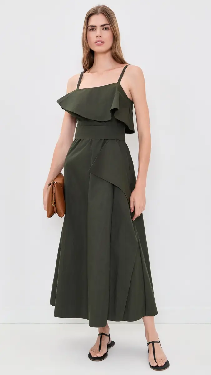 Proenza Schouler White Label Reign Midi Dress | Thumbnail 2