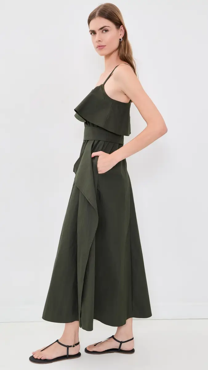 Proenza Schouler White Label Reign Midi Dress | Thumbnail 4