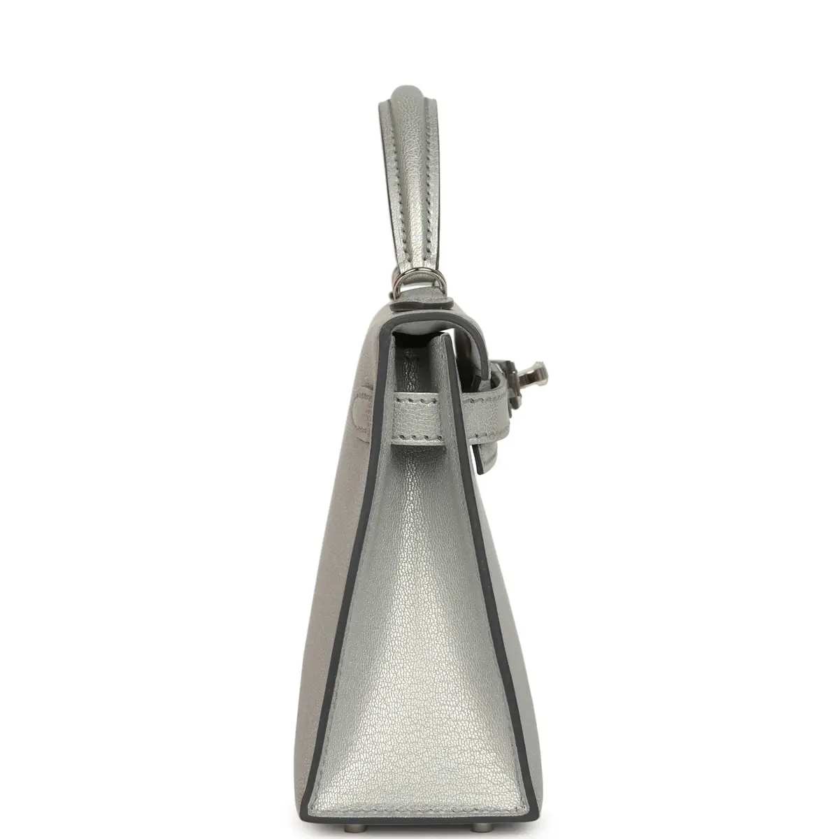 HERMÈS Hermes Kelly Sellier 20 Argent Chevre Chamkilight Palladium Hardware | Thumbnail 3