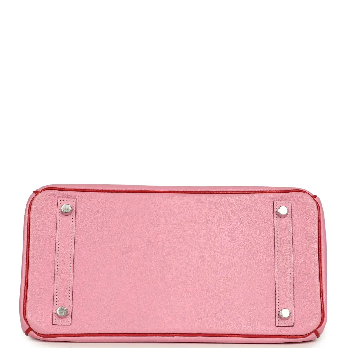 HERMÈS Pre-owned Hermes Special Order (HSS) Birkin 30 Bubblegum Pink, Rouge Casaque Chevre Mysore Palladium Hardware | Thumbnail 6 HERMÈS Pre-owned Hermes Special Order (HSS) Birkin 30 Bubblegum Pink, Rouge Casaque Chevre Mysore Palladium Hardware | Thumbnail 6