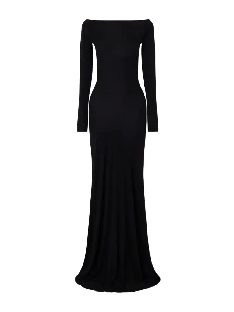 Alex Perry Open-back Jersey Gown | Image 1 Alex Perry Open-back Jersey Gown | Image 1