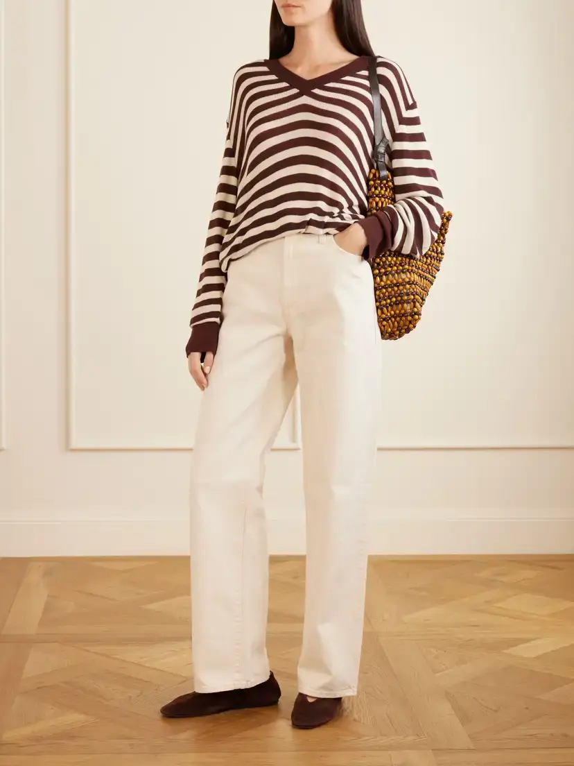 ALIX OF BOHEMIA Axel Clove Striped Knitted Sweater - Unknown | Thumbnail 2 ALIX OF BOHEMIA Axel Clove Striped Knitted Sweater - Unknown | Thumbnail 2