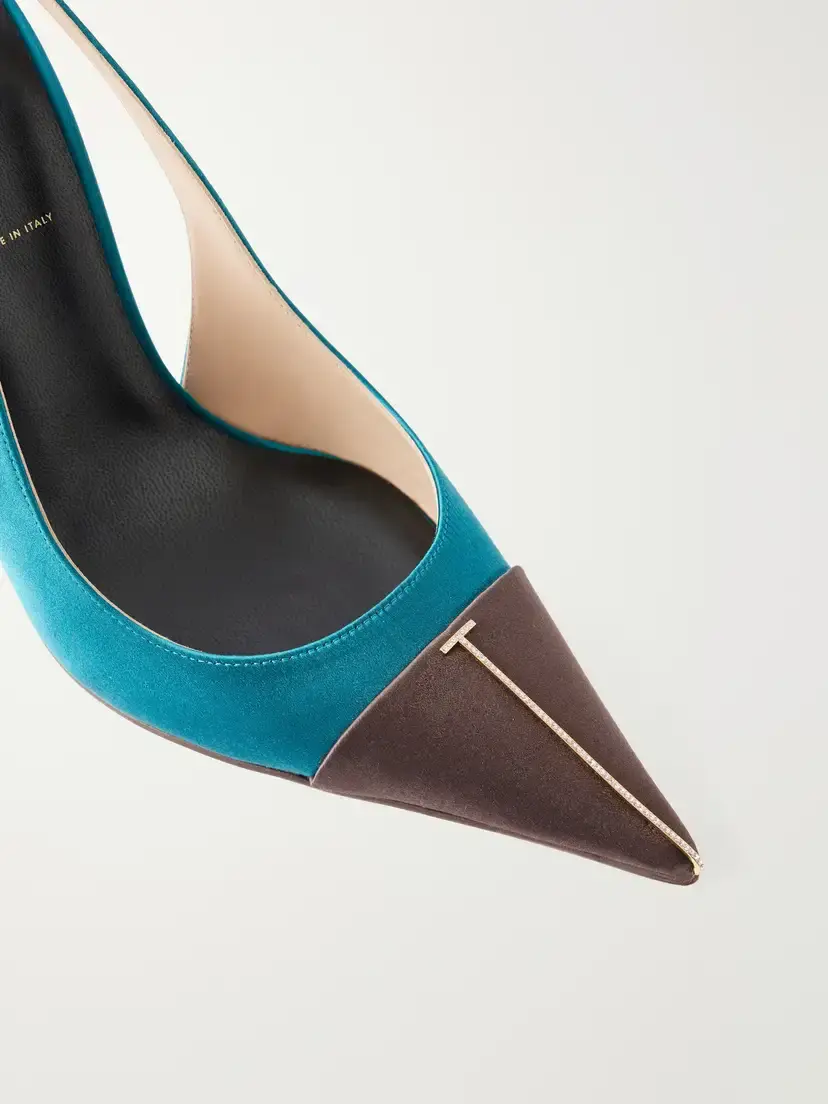 Tom Ford Thea 105 Crystal-embellished Satin Slingback Pumps | Thumbnail 5 Tom Ford Thea 105 Crystal-embellished Satin Slingback Pumps | Thumbnail 5