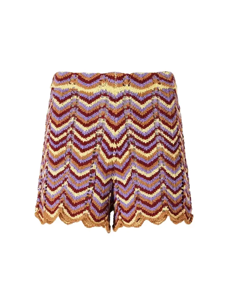 Faithfull Luis Crocheted Cotton-blend Shorts | Image 1 Faithfull Luis Crocheted Cotton-blend Shorts | Image 1