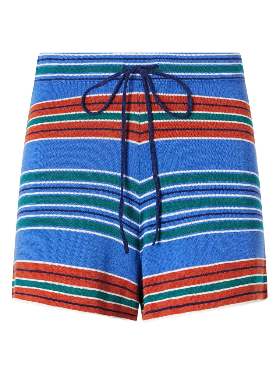 Carlo Striped Jersey Shorts Carlo Striped Jersey Shorts