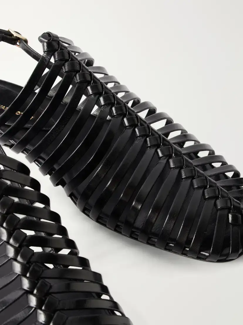 Dries Van Noten Leather Braided Ballet Flats | Thumbnail 5 Dries Van Noten Leather Braided Ballet Flats | Thumbnail 5