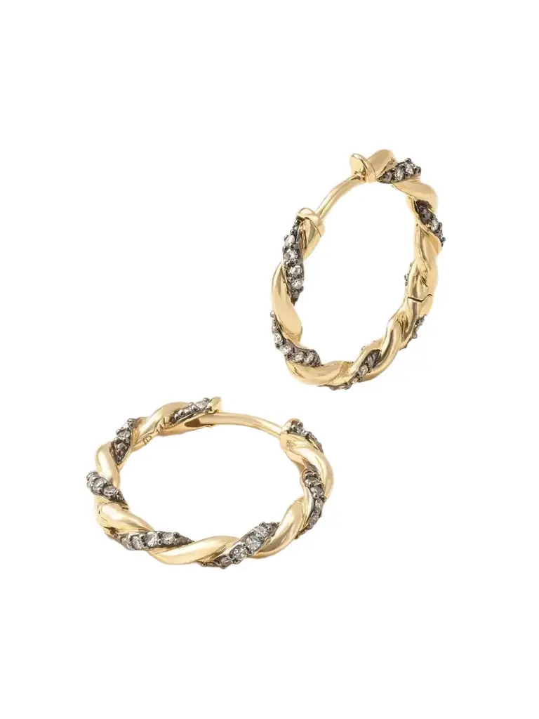 Lucy Delius 14-karat Gold And Diamonds Earrings | Image 1 Lucy Delius 14-karat Gold And Diamonds Earrings | Image 1