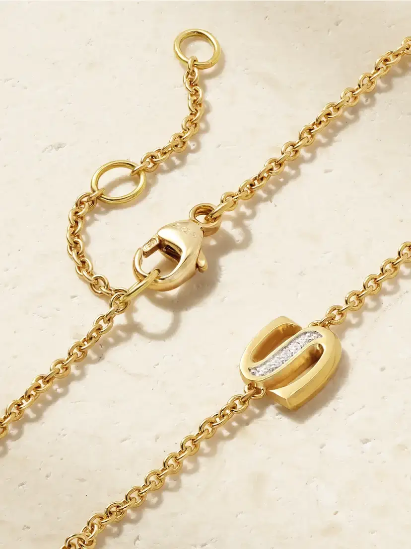 David Yurman 18-karat Gold And Diamonds Chain Bracelet | Thumbnail 3 David Yurman 18-karat Gold And Diamonds Chain Bracelet | Thumbnail 3