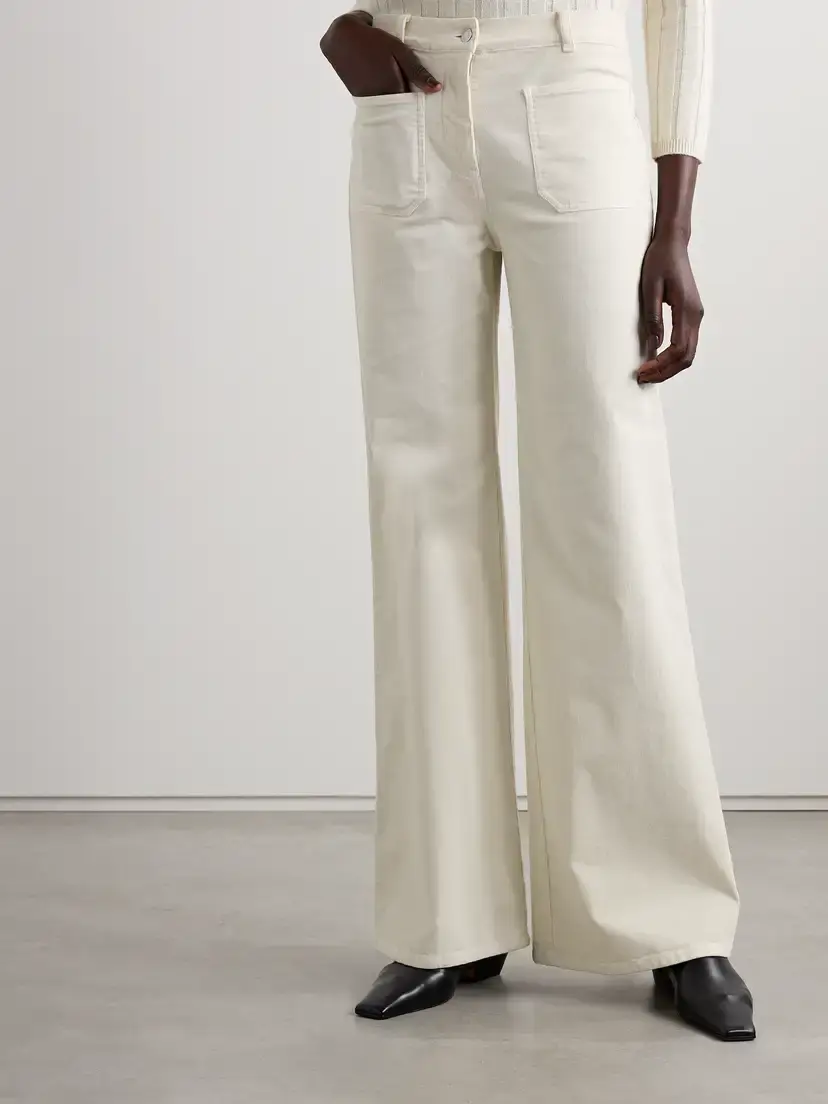 Nili Lotan Florence Cotton-blend Corduroy Flared Pants | Thumbnail 3 Nili Lotan Florence Cotton-blend Corduroy Flared Pants | Thumbnail 3
