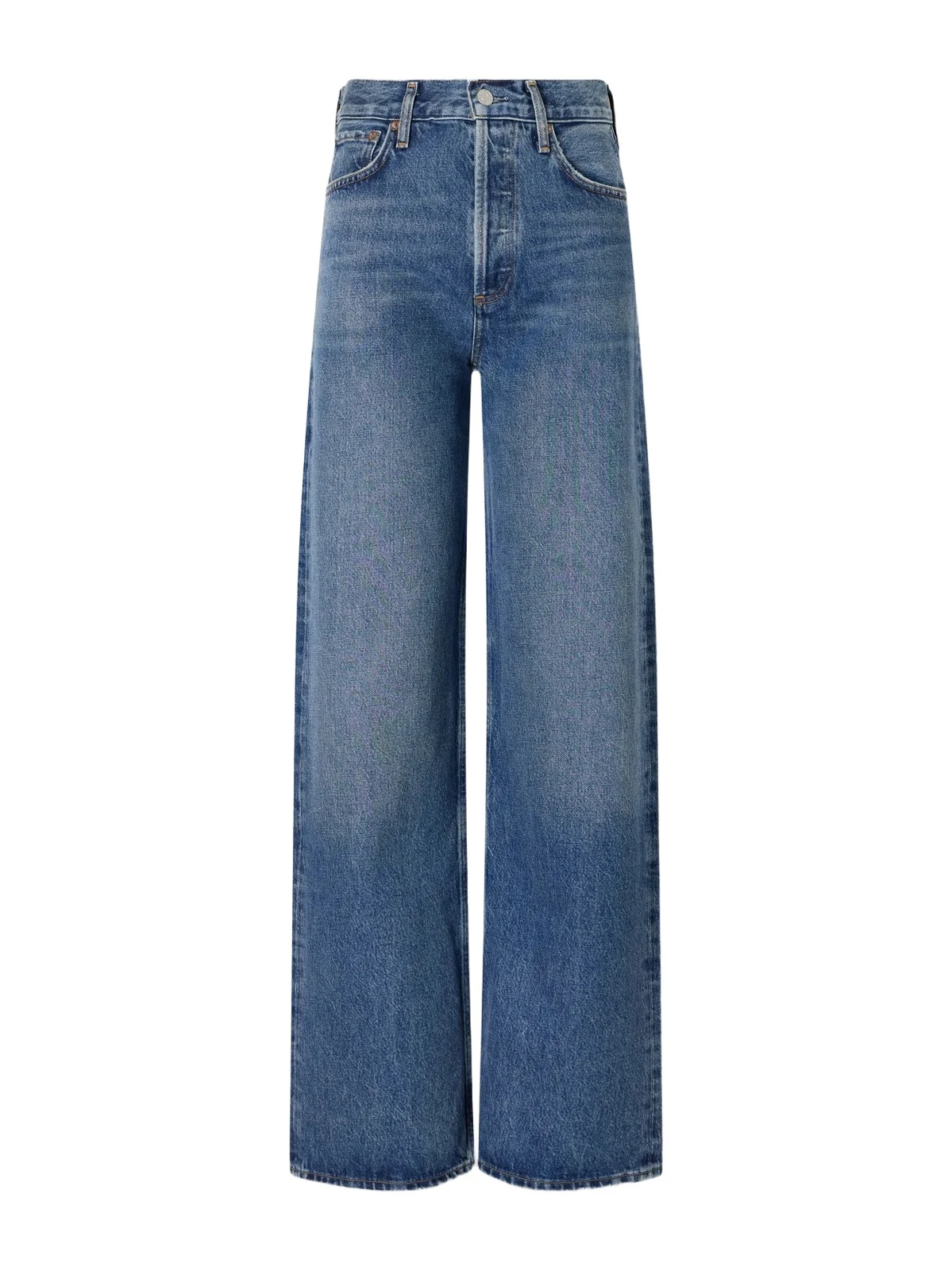 Ren Long High-rise Wide-leg Jeans Ren Long High-rise Wide-leg Jeans