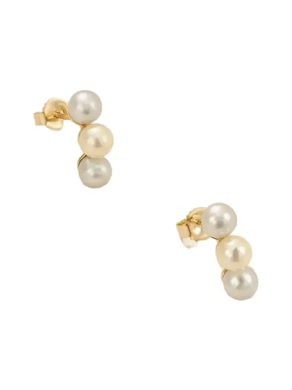 14-karat Gold Pearl Earrings 14-karat Gold Pearl Earrings