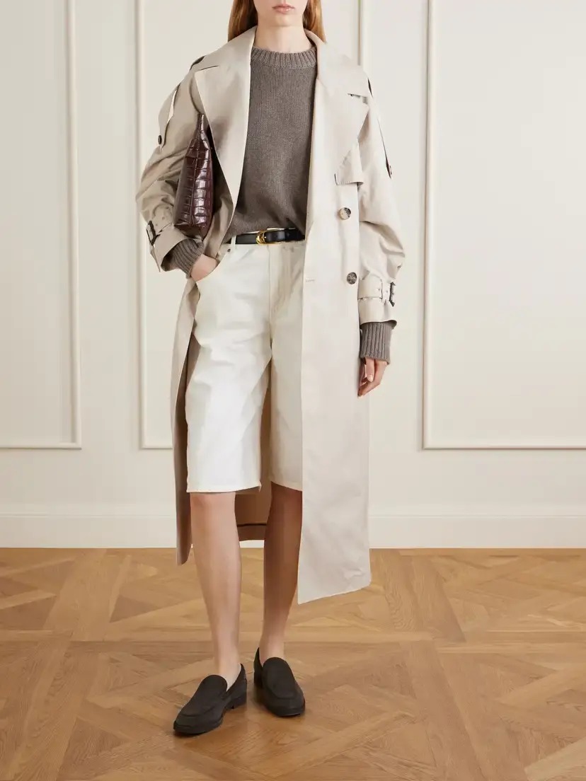 Max Mara Coro Cotton-blend Twill Trench-coat | Thumbnail 2 Max Mara Coro Cotton-blend Twill Trench-coat | Thumbnail 2