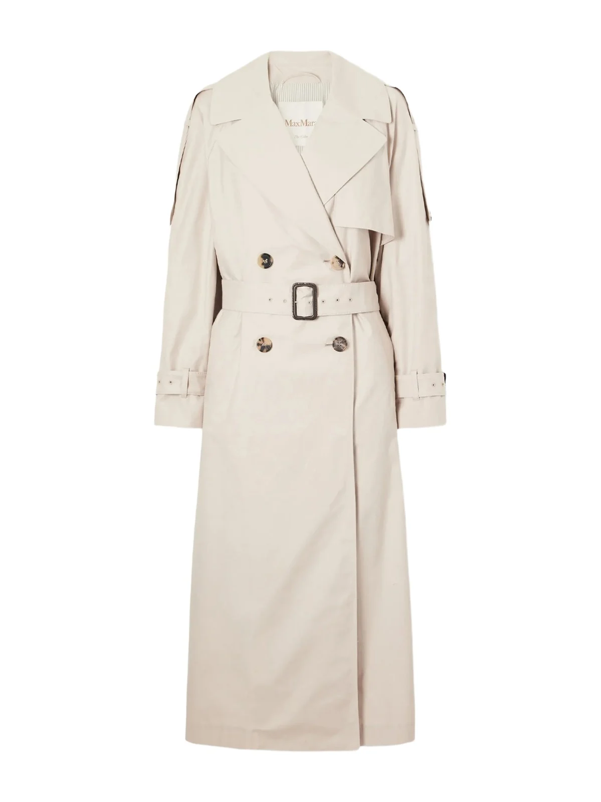 Max Mara Coro Cotton-blend Twill Trench-coat