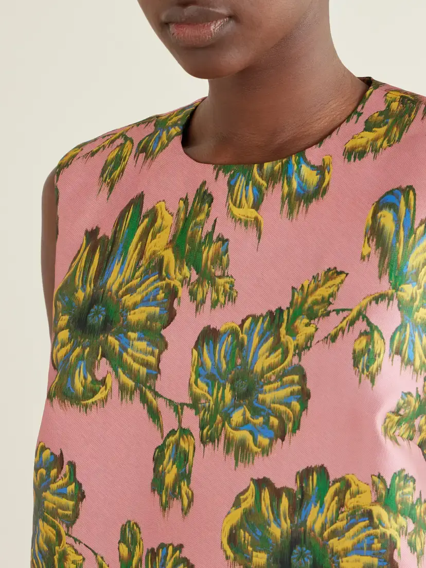 ALÉMAIS Faye Floral-print Twill Mini Dress | Thumbnail 4