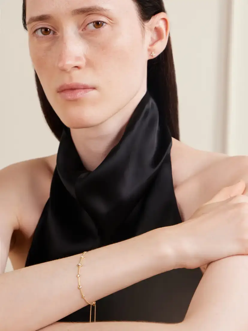 David Yurman Petite Modern Renaissance® 18-karat Yellow Gold Diamond Bracelet | Thumbnail 2 David Yurman Petite Modern Renaissance® 18-karat Yellow Gold Diamond Bracelet | Thumbnail 2
