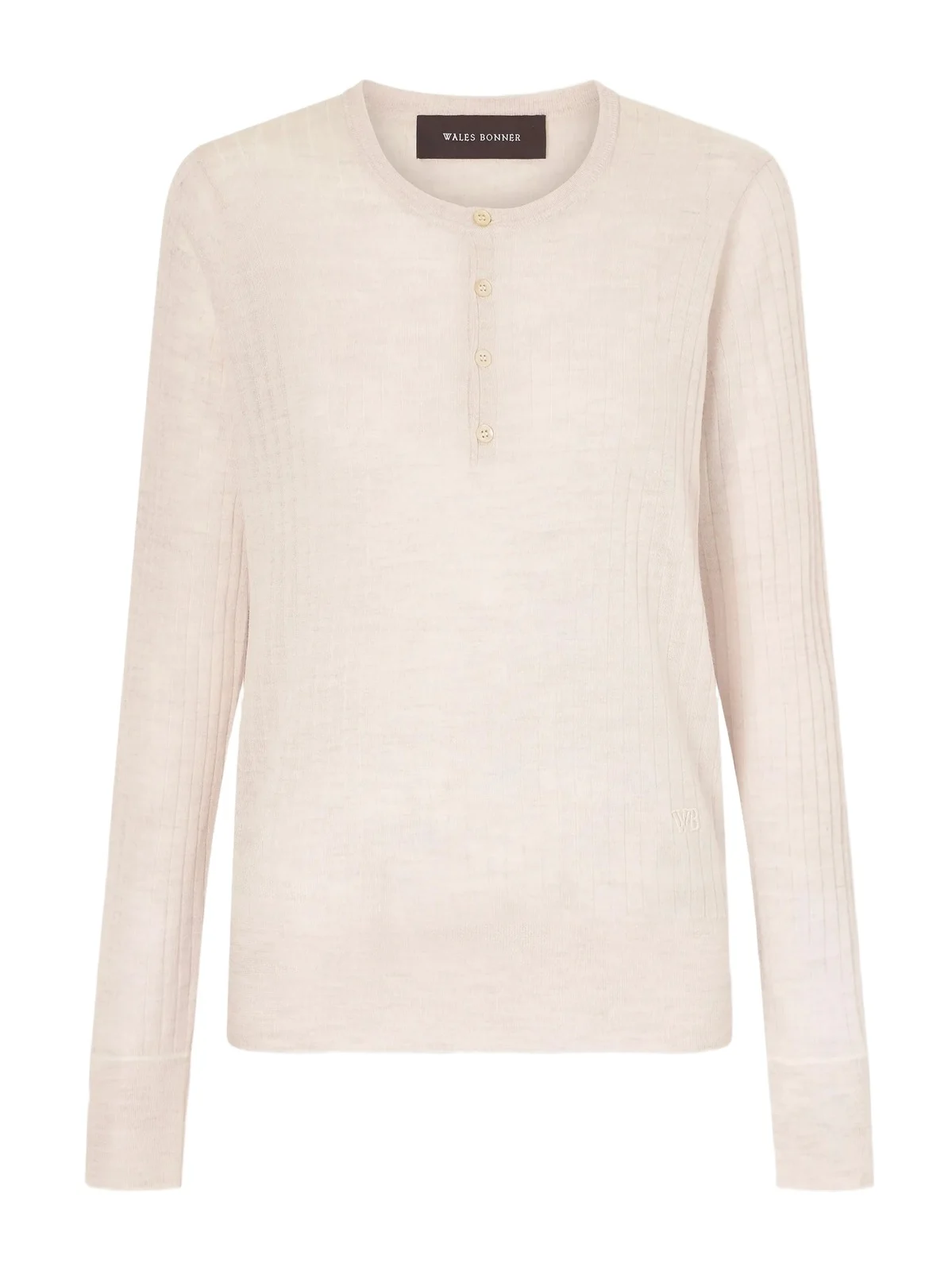 Nile Wool Henley Top Nile Wool Henley Top