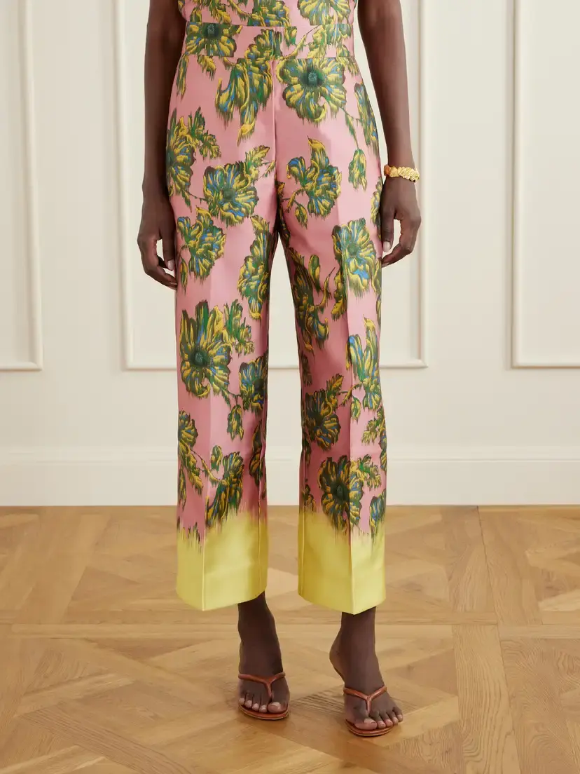 ALÉMAIS Faye Floral-print Twill Wide-leg Pants | Thumbnail 3 ALÉMAIS Faye Floral-print Twill Wide-leg Pants | Thumbnail 3