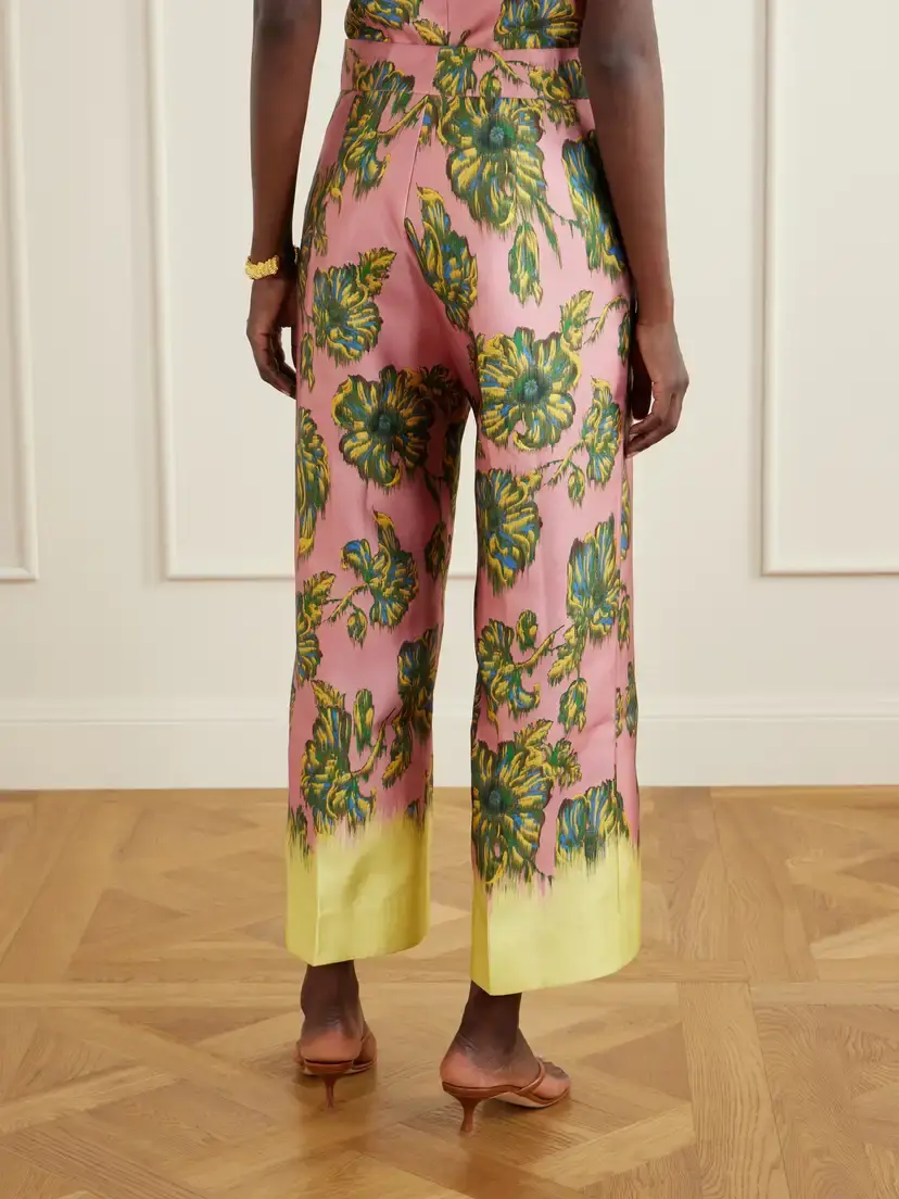 ALÉMAIS Faye Floral-print Twill Wide-leg Pants | Thumbnail 4 ALÉMAIS Faye Floral-print Twill Wide-leg Pants | Thumbnail 4