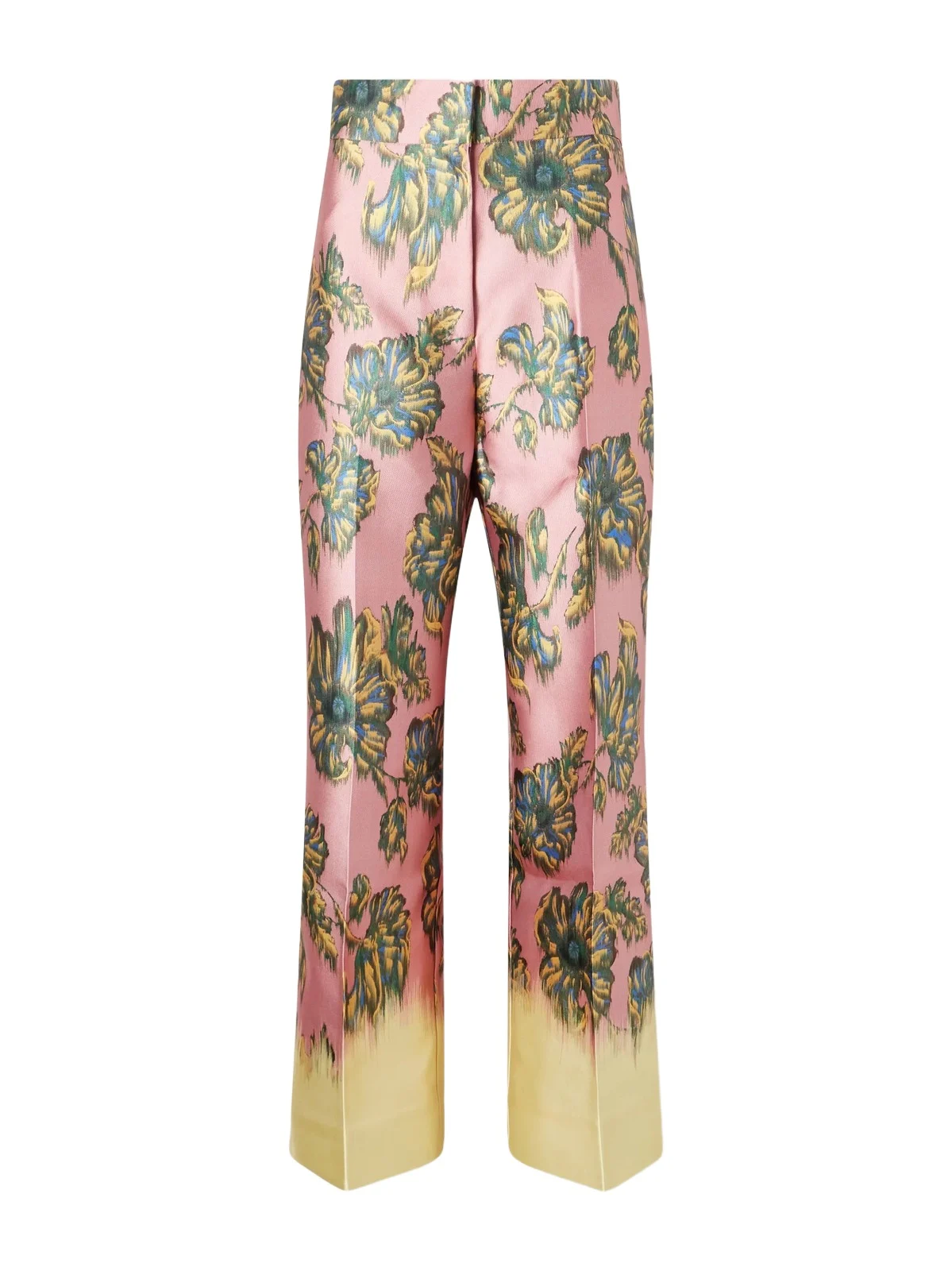 Faye Floral-print Twill Wide-leg Pants Faye Floral-print Twill Wide-leg Pants