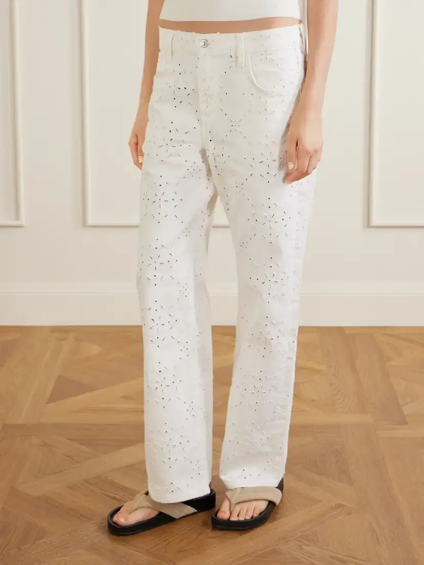 Citizens of Humanity Lindz Mid-rise Embroidered Straight-leg Jeans | Thumbnail 3 Citizens of Humanity Lindz Mid-rise Embroidered Straight-leg Jeans | Thumbnail 3
