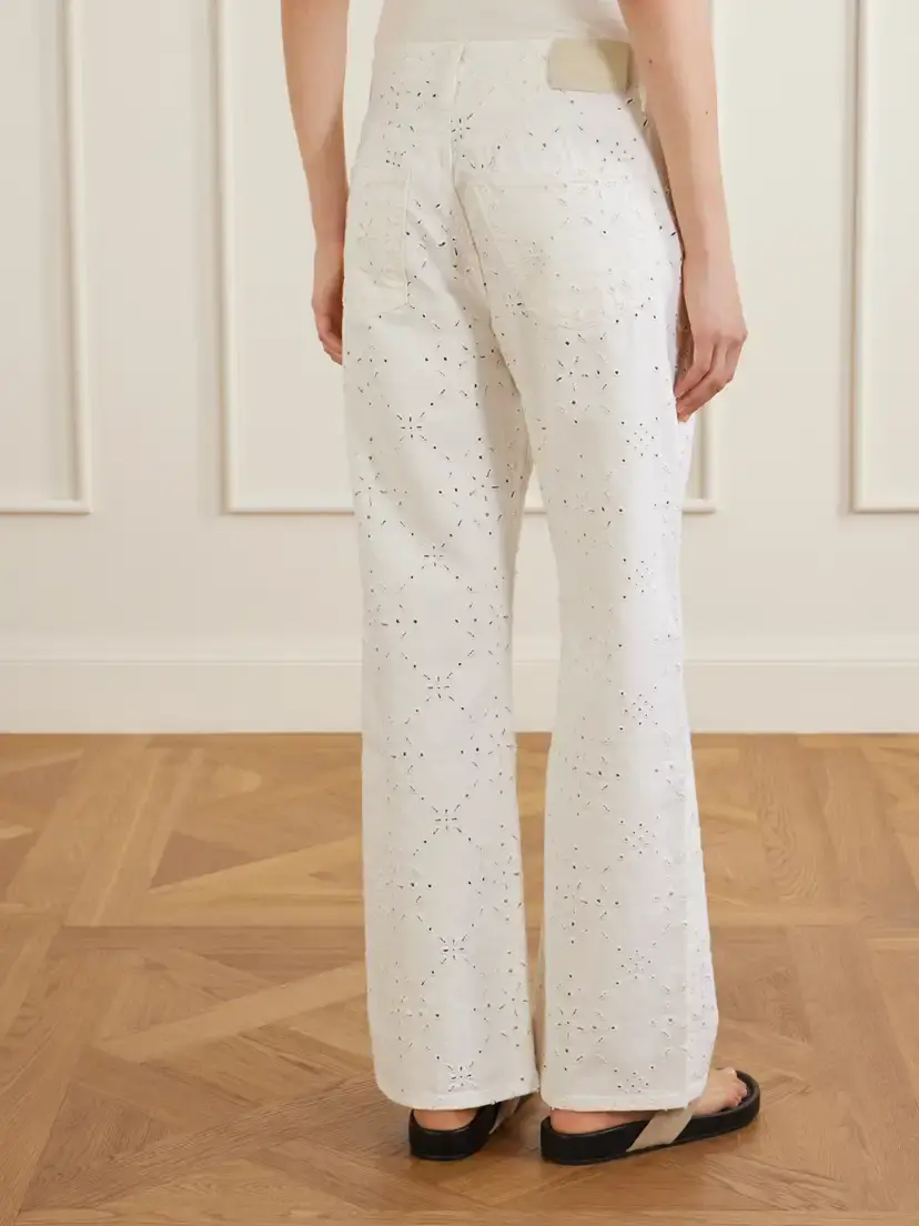 Citizens of Humanity Lindz Mid-rise Embroidered Straight-leg Jeans | Thumbnail 4 Citizens of Humanity Lindz Mid-rise Embroidered Straight-leg Jeans | Thumbnail 4