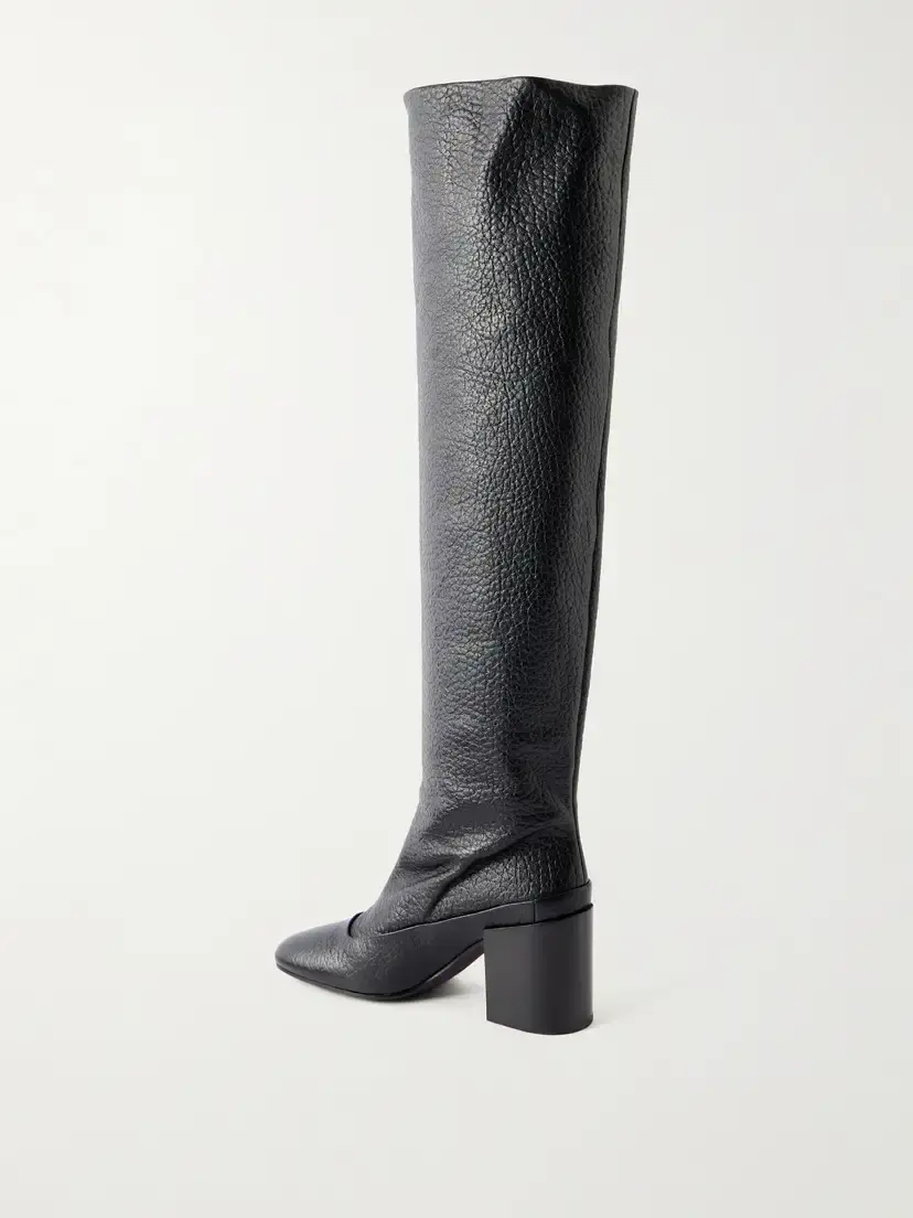 Dries Van Noten Leather Over-the-knee Boots | Thumbnail 3 Dries Van Noten Leather Over-the-knee Boots | Thumbnail 3